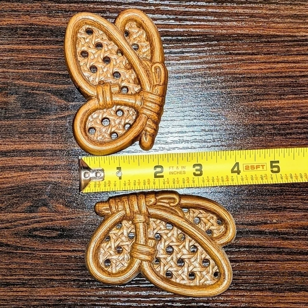 Burwood Brown Butterfly Wall Decor Set of Three